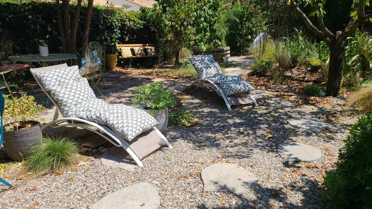 Chez Nous Dans Notre Petit Jardin Daire Montpellier Dış mekan fotoğraf